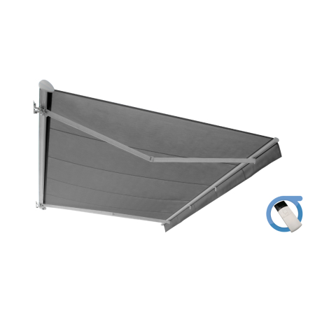 Store banne Semi-coffre COVER 4x3m - Motorisé à télécommande OMBRAZUR - 27