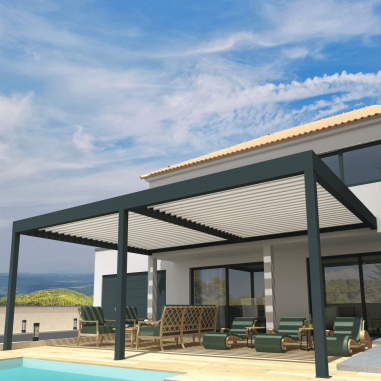 Pergola Bioclimatique COCOON XL Ombrazur - 1